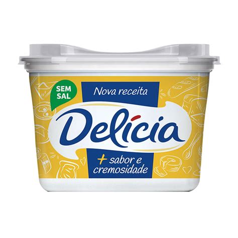 Margarina Delícia s s 500g