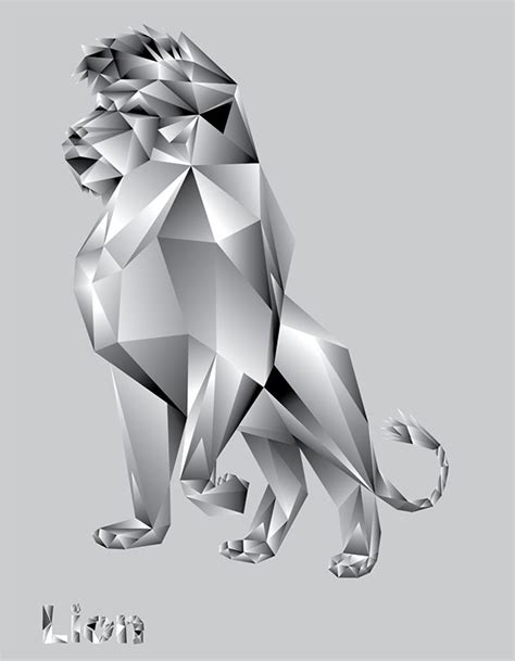 Lion Adobe Illustrator On Behance