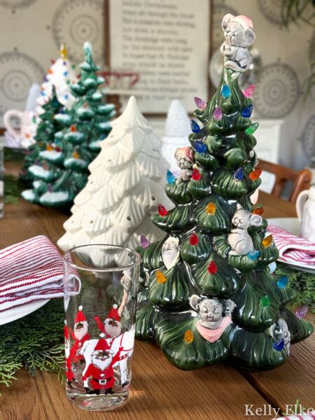 Vintage Ceramic Christmas Trees Kelly Elko