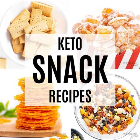 50 Easy Low Carb Keto Snacks Ideas Recipes Wholesome Yum