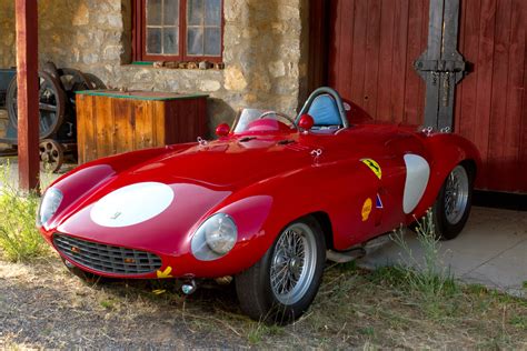 1954 Ferrari 750 Monza Spyder Scaglietti At Monterey 2012 As S97