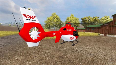 Eurocopter EC135 T2 DRF Para Farming Simulator 2013