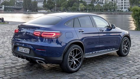 2019 Mercedes Benz GLC Class Coupe AMG Line Hintergrundbilder Und