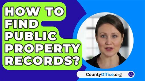 How To Find Public Property Records CountyOffice Org YouTube