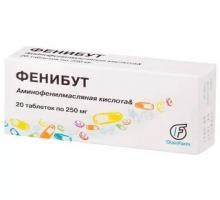 Аминофенилмасляная кислота - 2 отзыва, инструкция, аналоги, цена 210 руб.