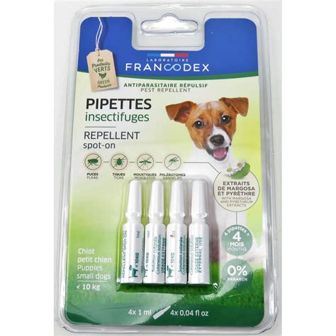 Pipetas De Repelente De Insectos Para Cachorros Y Perros Peque Os