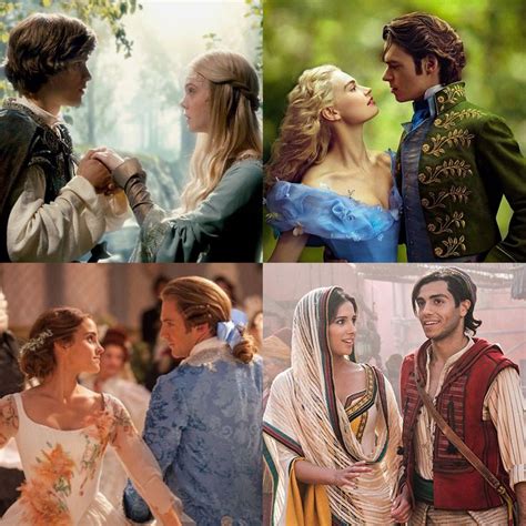 Live Action Disney Princesses And Prince Disney Romance Disney