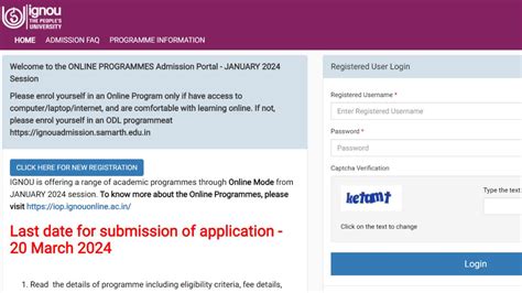 Ignou Admission Registration For January Session Ends Today At