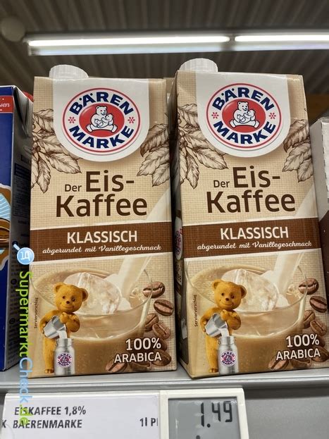 B Renmarke Haltbarer Eiskaffee Klassisch Preis Angebote