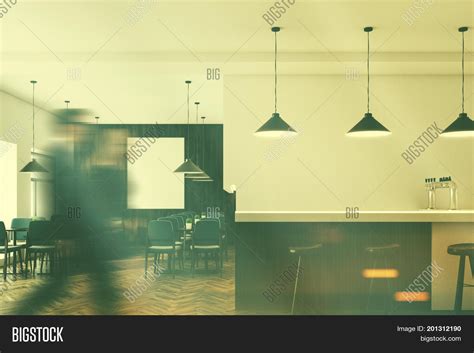 Cafe Interior White Image & Photo (Free Trial) | Bigstock