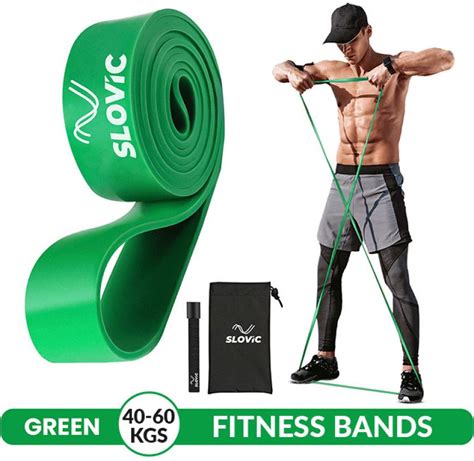 Slovic Resistance Tpe Bands For Workout Pull Up Band Loop Band Heavy Duty Fitness Band