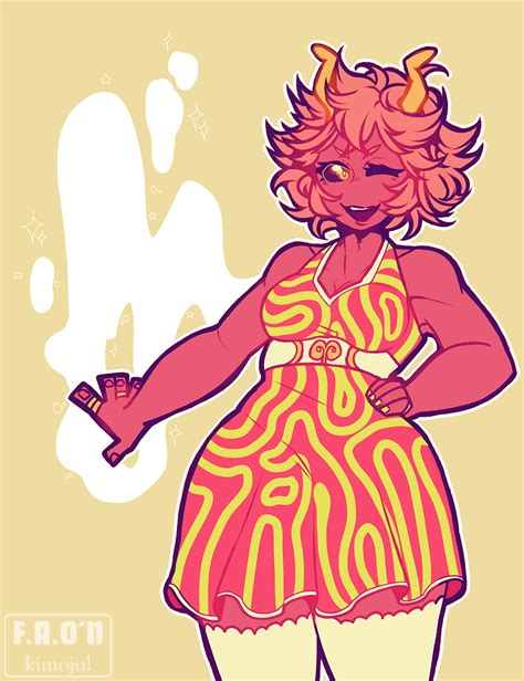 Fan Art Mina Ashido By Kimojul On Deviantart