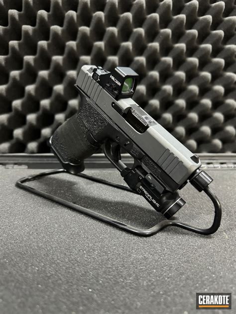 Glock 43x In Sniper Grey Cerakote