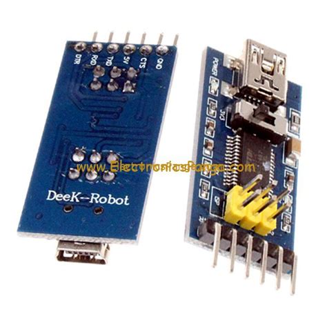 Ft232rl Ftdi Mini Usb To Ttl Serial Converter Adapter Module 33v 55v