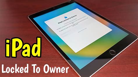 IPad Locked To Owner How To Unlock Unlock IPad Without Computer