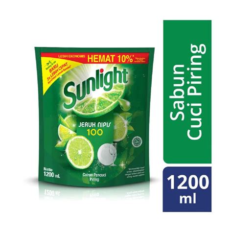 Jual Sunlight Lime Cairan Pencuci Piring Ml Pouch Di Seller