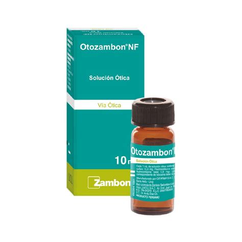 Otozambon Nf Solución Ótica 10 Ml