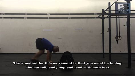 Bar Facing Burpee Youtube