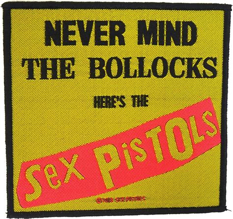 Amazon Sex Pistols セックス ピストルズ Never Mind 刺繍パッチ ワッペン ワッペン・アップリケ 通販