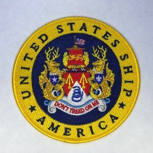 Patch of USS AMERICA (CV-66) | eBay