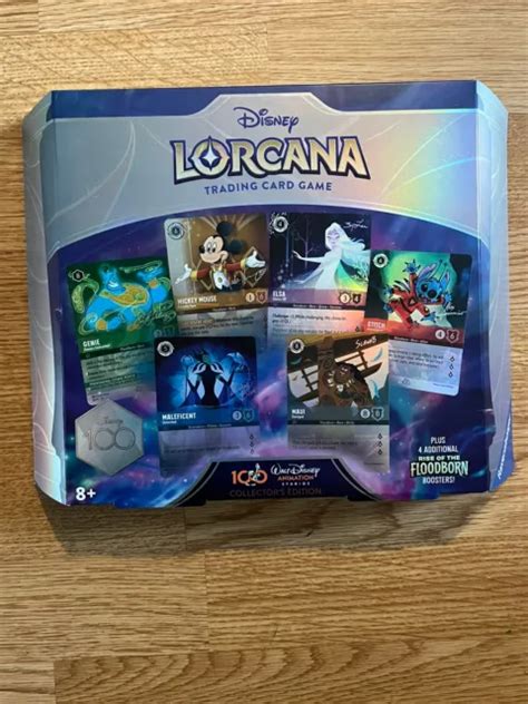 DISNEY LORCANA RISE Of The Floodborn Disney 100 Gift Set Collectors