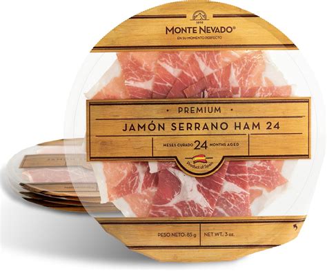 Amazon Monte Nevado Serrano Sliced Ham Oz Each Pack Of