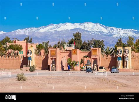 Ouarzazate Morocco February 24 2016 Ouarzazate Atlas Film Studios