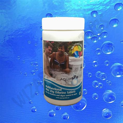 Aquasparkle Multifunctional Chlorine Tablets 1kg Wizard Hot Tubs