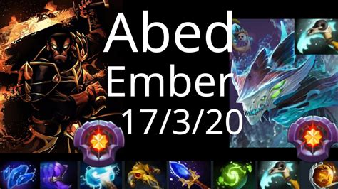 Abed Ember Spirit Vs TW Broodmother PB Jakiro Rubick Dota2 YouTube