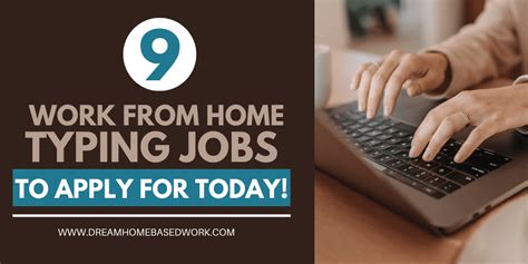 Typing Work From Home