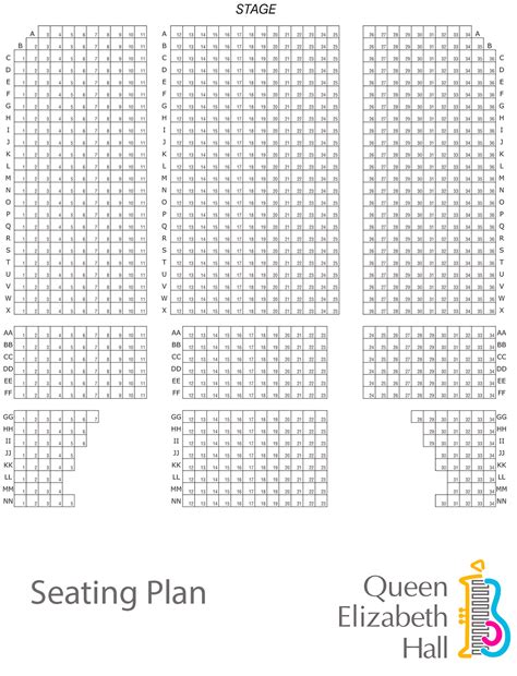 Seating Plan – Queen Elizabeth Hall – The Queen Elizabeth Hall