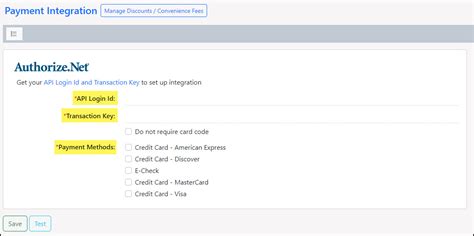 Authorize Net Integration Guide Integrations Striven