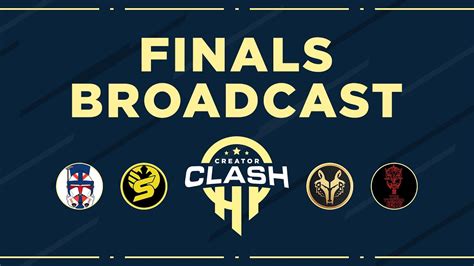 Creator Clash Semi Finals Finals Broadcast Full Matches Youtube