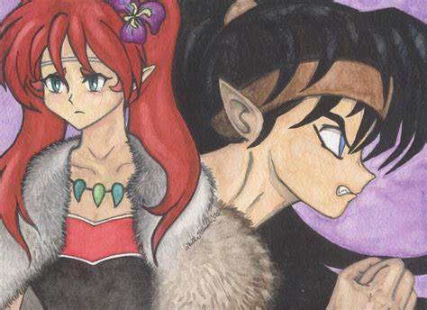 Ayame and Koga by lethalsleeper on DeviantArt