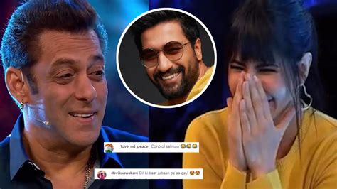 Salman Khan Makes Katrina Kaif Blush As He Expresses His Wish To Spy On