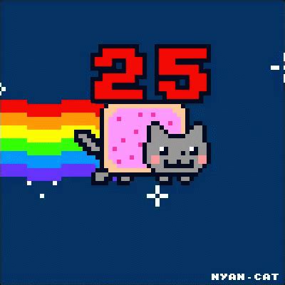 Cat Nyan Cat GIF - Cat Nyan Cat - Discover & Share GIFs