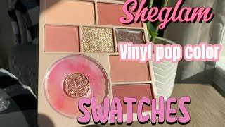 Sheglam Vinyl Pop Color Palette Swatches Doovi