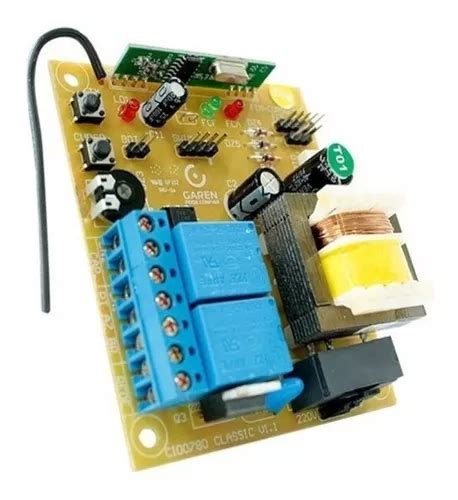 Placa Motor Central Classic Fit Trafo E Controles Garen Venda Em