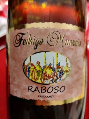 Fedrigo Manzato Raboso Frizzante Vivino US