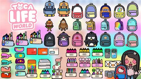 Toca Boca School Supplies Store School Makeover Toca Life World