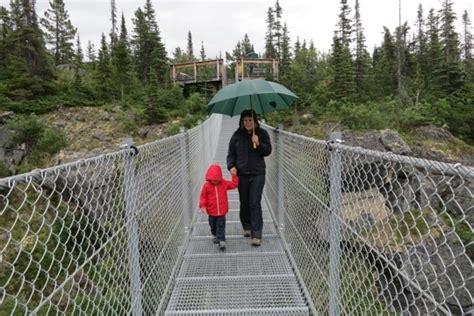 Yukon Suspension Bridge in Carcross, Yukon - Kid-friendly Attractions | Trekaroo