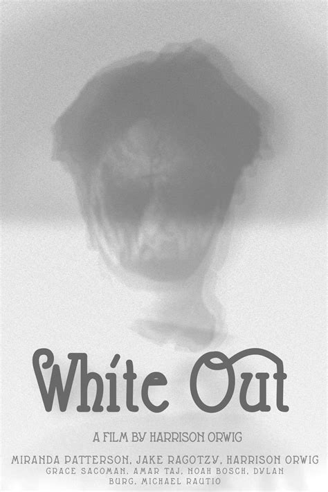 White Out (2021) | The Poster Database (TPDb)