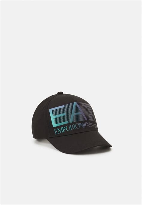 Ea7 Emporio Armani Train Visibility Unisex Cap Neroschwarz