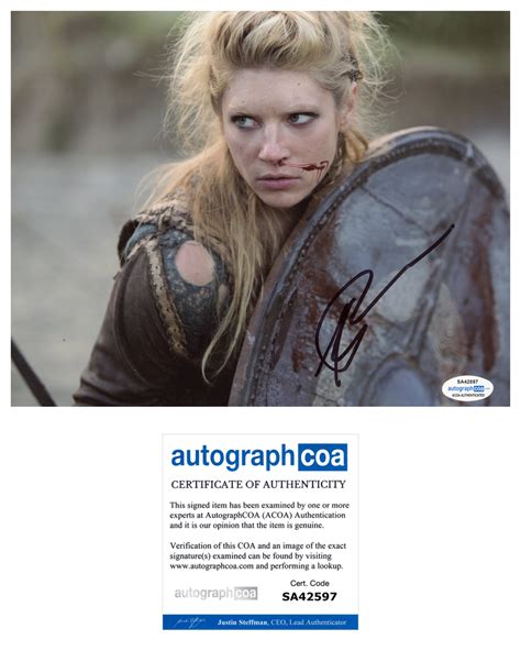 Katheryn Winnick Sexy Vikings Signed Autograph 8x10 Photo Acoa 19 Outlaw Hobbies Authentic