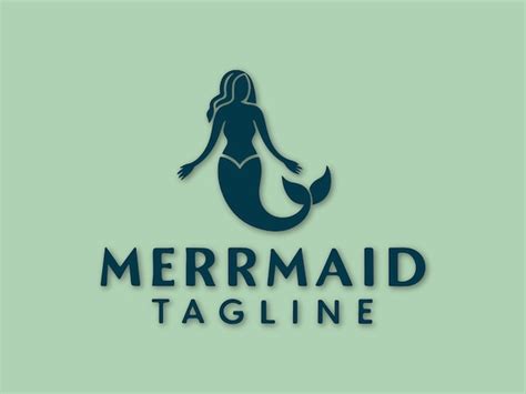 Premium Vector Mermaid Logo Template Modern Design Vector