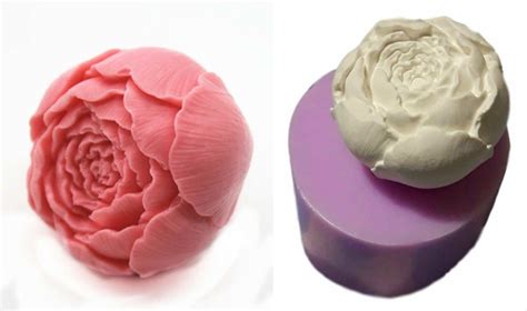 Moule Silicone Mini Fleur 3D Rose 39cm pour Fimo Plâtre WEPAM Etsy