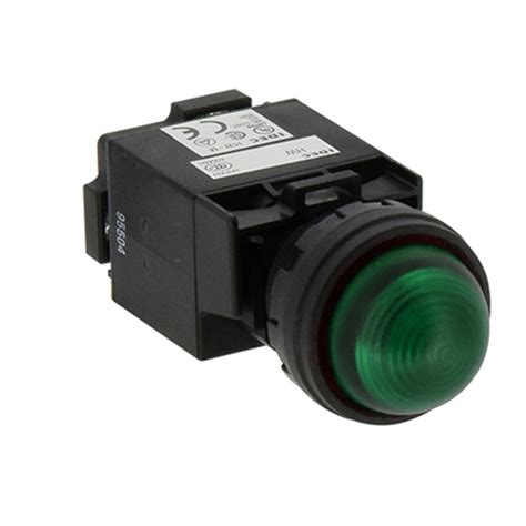 HW1P-2H2G | φ22 HW系列 指示燈 圓凸形 LED照光 AC100/110V | 台灣