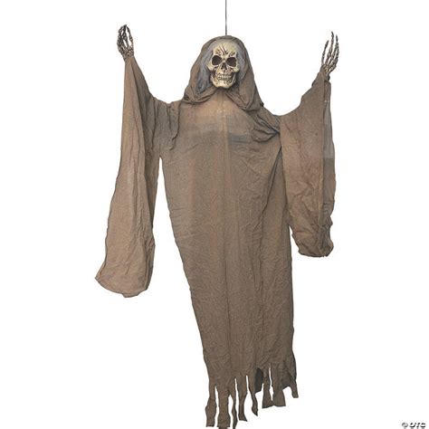 5 Hanging Ghoul With Light Up Eyes Halloween Decoration Halloween