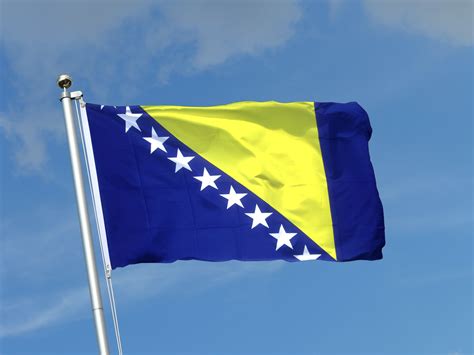 Bosnien Herzegowina Flagge 90 X 150 Cm MaxFlags FlaggenPlatz At