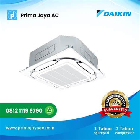 Daikin Fcfc100dvm4 Rzfc100dy14 Ac Cassette 4 Pk Sky Air Inverter 3 Phase Wireless Prima Jaya Ac